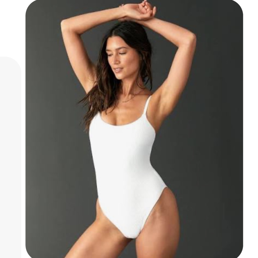 Andie Classic White One Piece Swimsuit